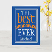 Hartelijk dank voor de beste Kaart voor de Zorgver (Gele Bloem)