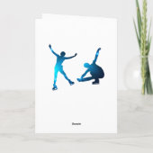 Hartelijk dank voor de beste schaatscoach kaart (Achterkant)