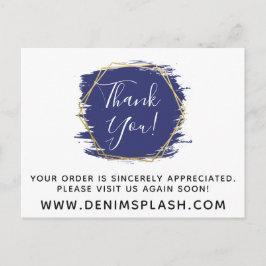 Hartelijk dank voor de blauwe schilderlijn en de m briefkaart