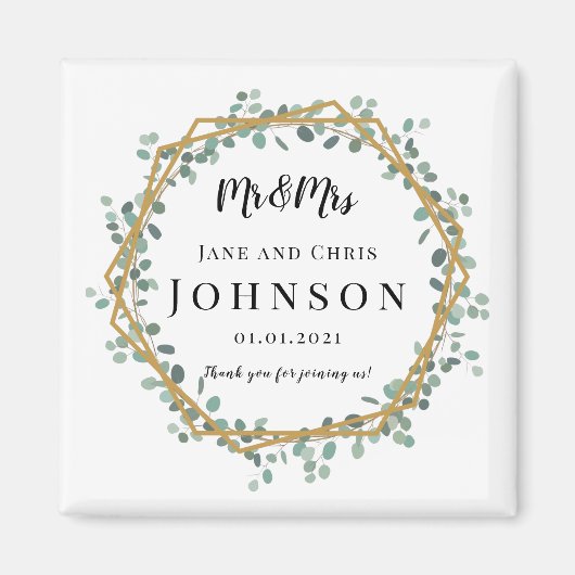 Hartelijk dank voor de bruinmakersnetten voor het  magneet (Voorkant)