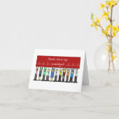 Hartelijk dank voor de cardioloog kaart (Gele Bloem)