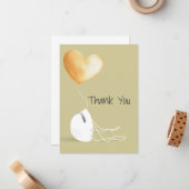 Hartelijk dank voor de Coronavirus Edition Notitiekaartje (Voorkant / Achterkant in situ)