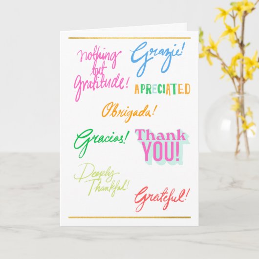 Hartelijk dank voor de dag van de Administratieve Kaart (Gele Bloem)