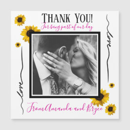 Hartelijk dank voor de eenvoudige gouden zonnebloe