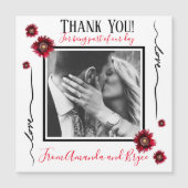 Hartelijk dank voor de eenvoudige rode papies (Voorkant)