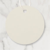 Hartelijk dank voor de eenvoudige, solide kleurent bedankjes labels (Achterkant)