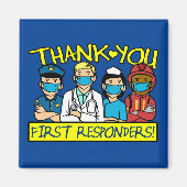 Hartelijk dank voor de eerste respondenten magneet (Voorkant)