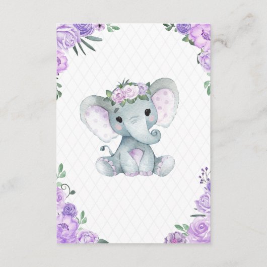 Hartelijk dank voor de ellephant-schoeisel van de  informatiekaartje (Achterkant)