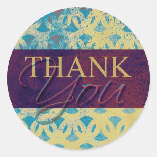 Hartelijk dank voor de envelopstickers met label (Voorkant)