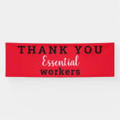 Hartelijk dank voor de essentiële banner (Horizontaal)