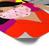 Hartelijk dank voor de essentiële werknemers poster (Hoek)