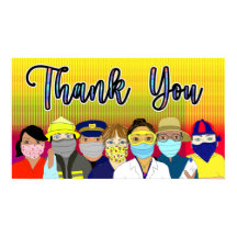 Hartelijk dank voor de essentiële werknemers