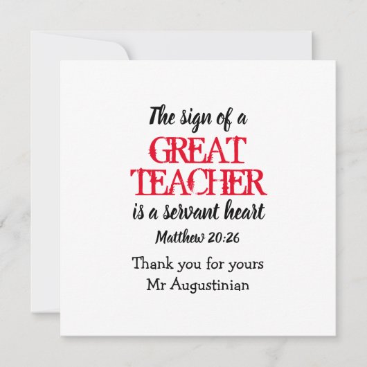 Hartelijk dank voor de GROTE HART-scripts van de T (Voorkant)