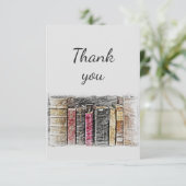 Hartelijk dank voor de Help-vrijwilliger van de le Bedankkaart (Staand voorkant)