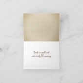 Hartelijk dank voor de herfst Leaves Kaart (Binnen)