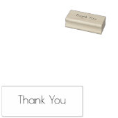 Hartelijk dank voor de houtskunst rubberstempel (Gestempeld)