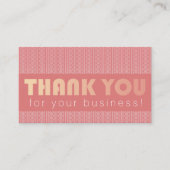 Hartelijk dank voor de Kaart Bedrijfsomgeving (Voorkant)