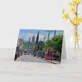 Hartelijk dank voor de kaart Edinburgh Scotland (Gele Bloem)