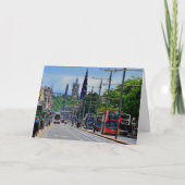 Hartelijk dank voor de kaart Edinburgh Scotland (Voorkant)