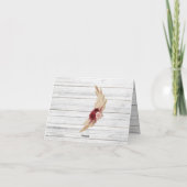 Hartelijk dank voor de kaart Pampas Grass Wedding  (Achterkant)