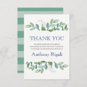 Hartelijk dank voor de kaartje Greenery Suite Bedankkaart (Voorkant / Achterkant)