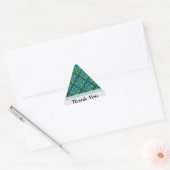 Hartelijk dank voor de Keltische knoop - Blauw gro Sticker (Envelop)