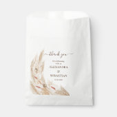Hartelijk dank voor de komende bruiloft. bedankzakje (Voorkant)