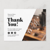 Hartelijk dank voor de korting op de klantenservic aankondigingskaart (Voorkant)