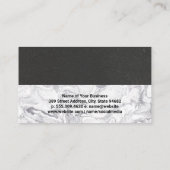 Hartelijk dank voor de korting op de zwarte Loyalt Visitekaartje (Achterkant)