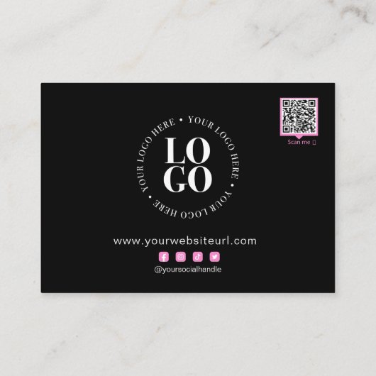 Hartelijk dank voor de korting op uw bestelling vo visitekaartje (Achterkant)