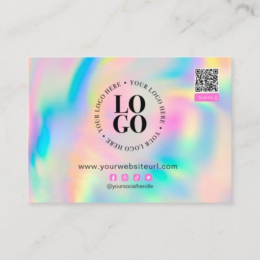 Hartelijk dank voor de korting op uw bestelling vo visitekaartje (Achterkant)