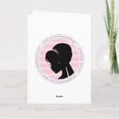 Hartelijk dank voor de lavender Hartelijk dank Bedankkaart (Achterkant)