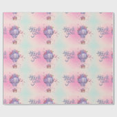  Hartelijk dank voor de luchtballon Cadeaupapier (Vlak)