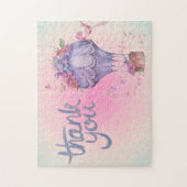 Hartelijk dank voor de luchtballon Legpuzzel (Verticaal)