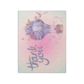  Hartelijk dank voor de luchtballon Notitieblok (Linkerzijde)