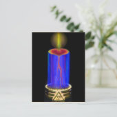 Hartelijk dank voor de Masonic Three Ring Candle P Briefkaart (Staand voorkant)