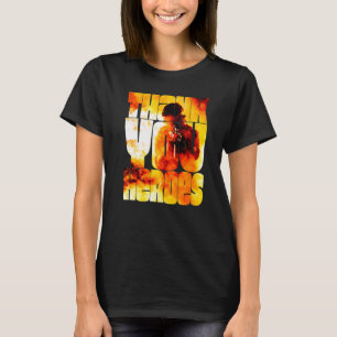 Hartelijk dank voor de militaire veteranen van Her T-shirt
