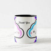 Hartelijk dank voor de mok van de regenboog van KA (Center)