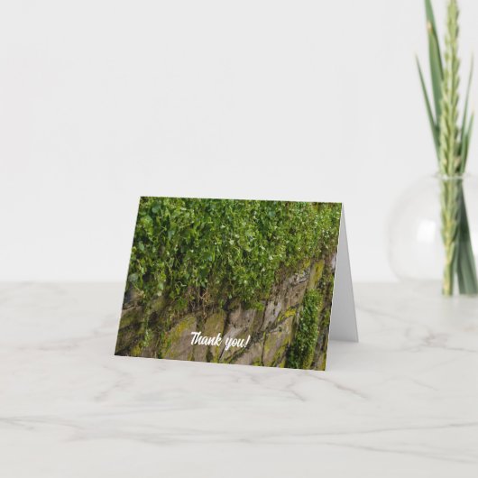 Hartelijk dank voor de muur bedankkaart (Voorkant)