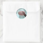 Hartelijk dank voor de ondersteuning van de Small  Ronde Sticker (Tas)
