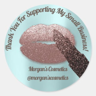 Hartelijk dank voor de ondersteuning van de Small  Ronde Sticker