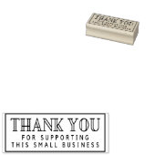 Hartelijk dank voor de ondersteuning van dit klein rubberstempel (Gestempeld)