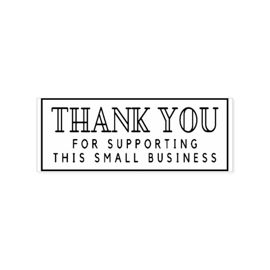 Hartelijk dank voor de ondersteuning van dit klein rubberstempel (Afrduk)