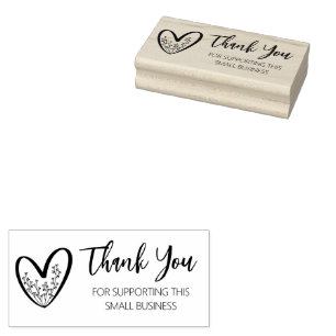 Hartelijk dank voor de ondersteuning van dit klein rubberstempel