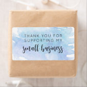 Hartelijk dank voor de ondersteuning van het klein etiket (Insitu)