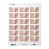 Hartelijk dank voor de ondersteuning van het roze etiket (Full Sheet)