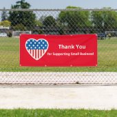 Hartelijk dank voor de ondersteuning van kleine be spandoek (Insitu)