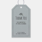 Hartelijk dank voor de ondersteuning van mijn klei cadeaulabel (Voorkant)