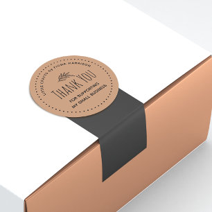 Hartelijk dank voor de ondersteuning van mijn klei ronde sticker