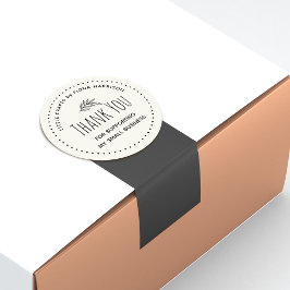 Hartelijk dank voor de ondersteuning van mijn klei ronde sticker